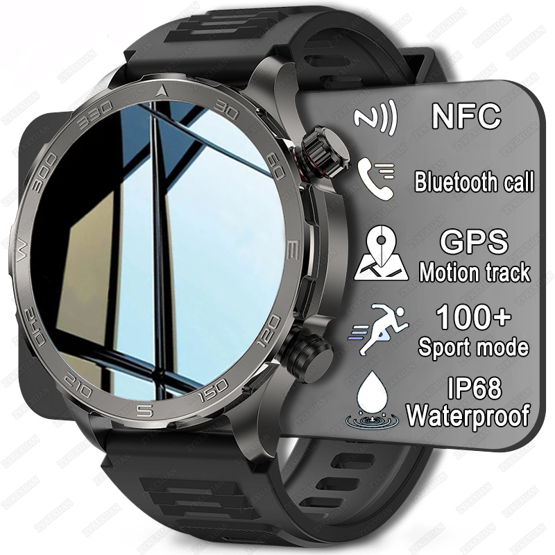 Gps Running Watch - ใหม่ GPS ติดตามสมาร์ทวอทช์ผู้ชายหน้าจอ AMOLED HD กีฬากลางแจ้งฟิตเนสอัตราการเต้นของหัวใจ