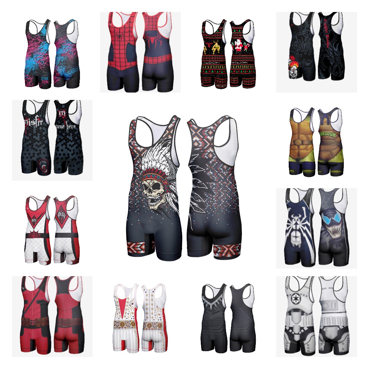 Running Gear For Marathon - Custom Reversible Sublimated มาราธอนสวมใส่น้ำหนักเบาเหล็กชุดมวยปล้ำ Singlets Triathlon
