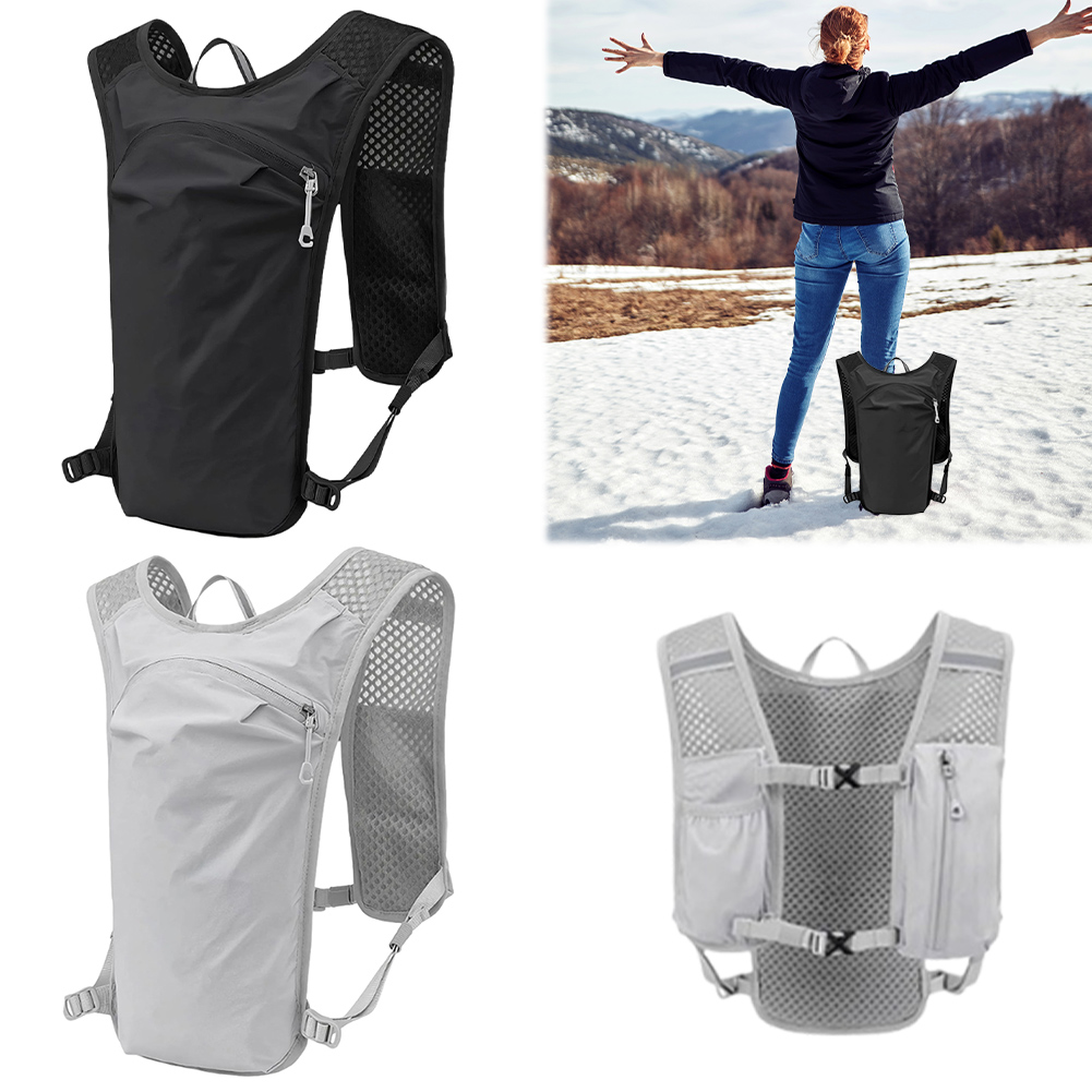 Running Gear For Marathon - เสื้อวิ่งแบบมีถุงน้ำสำหรับวิ่งมาราธอน ปั่นจักรยาน ตั้งแคมป์ เดินป่า และวิ่งจ๊อกกิ้ง (Unisex)