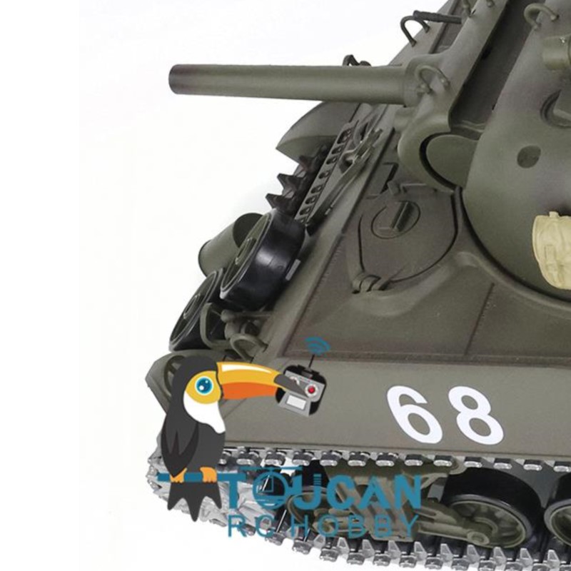 Running Gear Box - รถถังบังคับวิทยุ HENG LONG 7.0 รุ่นอัพเกรด M4A3