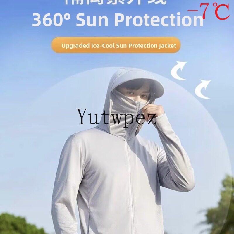 Running Gear Quick Dry - ครีมกันแดดกลางแจ้ง ปั่นจักรยาน เดินป่า UPF50+ ป้องกันแสงแดดสำหรับผู้ชาย ตาข่ายบาง