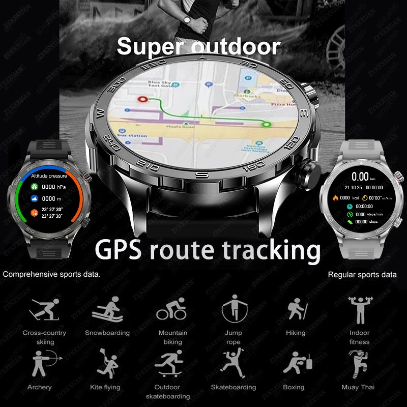 ใหม่ GPS ติดตามสมาร์ทวอทช์ผู้ช - Gps Running Watch บทวิจารณ์และราคา