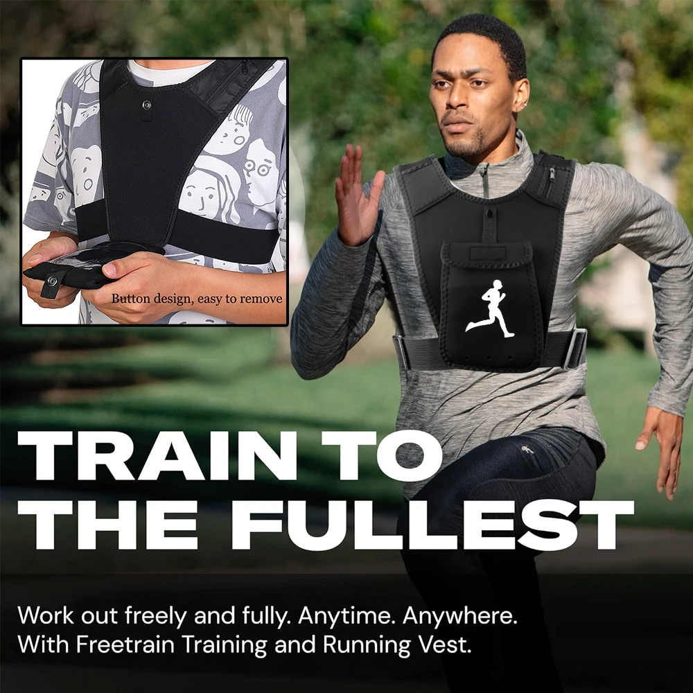 เสื้อกั๊กวิ่งแบบปรับได้พร้อมที - Running Gear Essential บทวิจารณ์และราคา