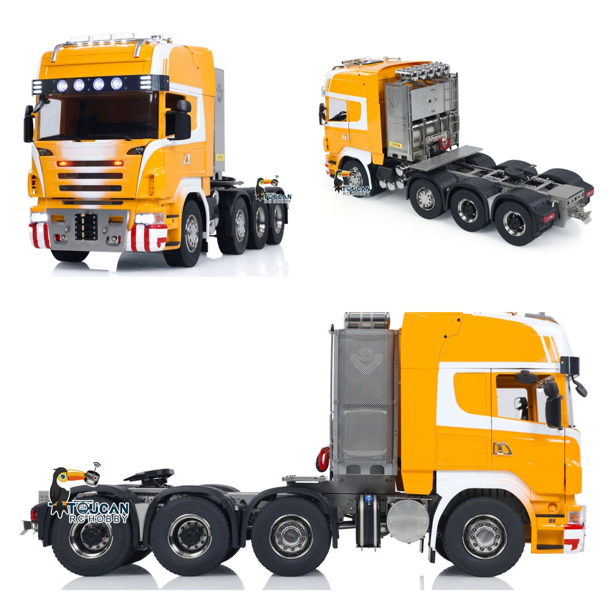 ของเล่น 1/14 8x8 R620 RC รถบรร - Running Gear Box บทวิจารณ์และราคา