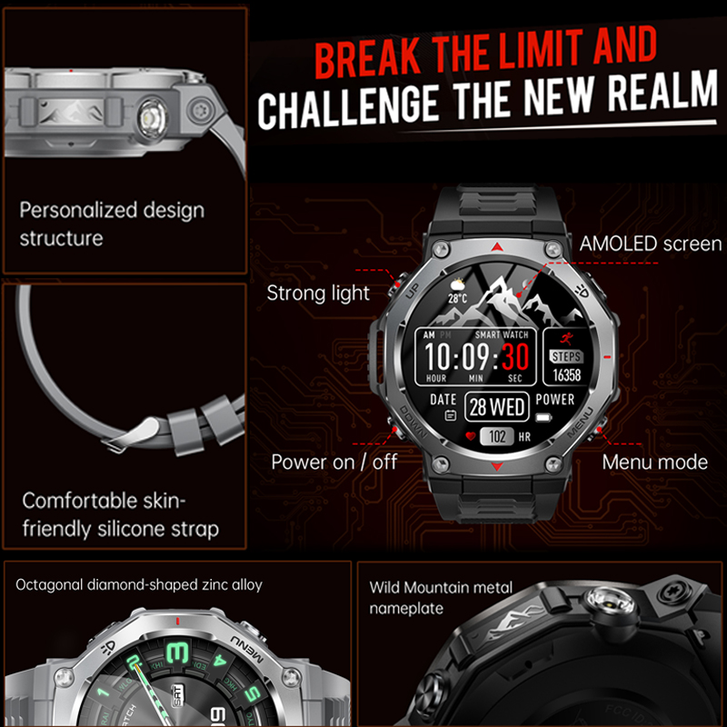 นาฬิกาสมาร์ทวอทช์ T-Rex 3 Ultr - Gps Running Watch บทวิจารณ์และราคา