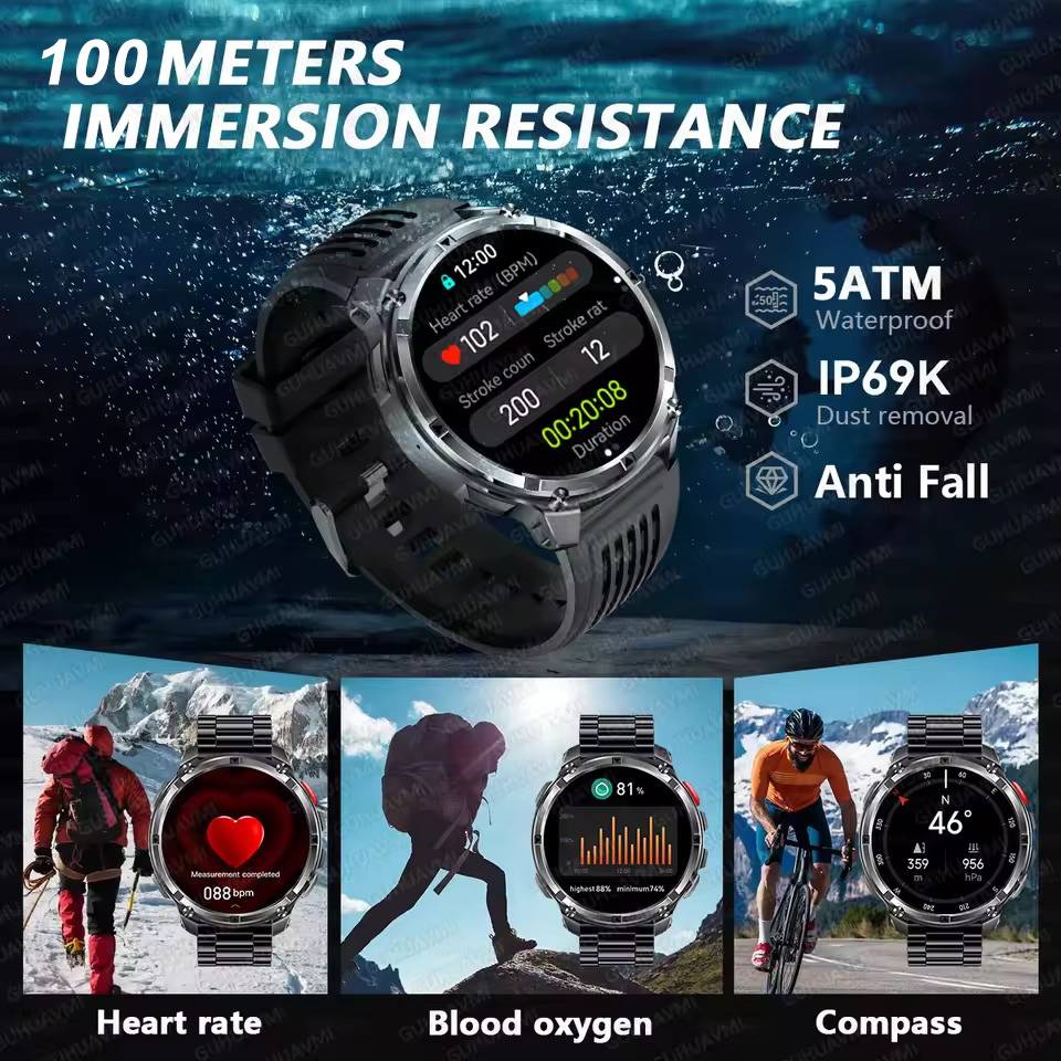 T-REX 3 นาฬิกาอัจฉริยะทหารผู้ช - Gps Running Watch บทวิจารณ์และราคา