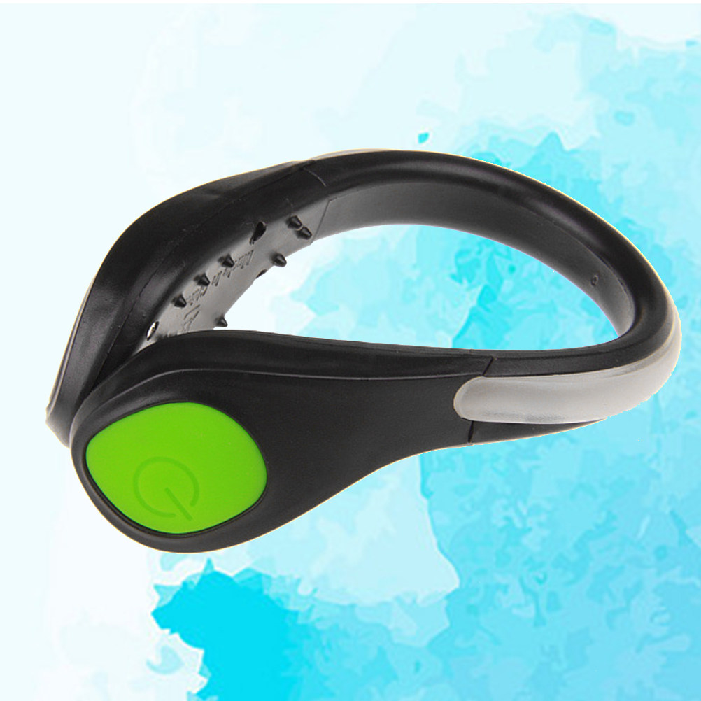 คลิปติดรองเท้า LED สีเขียว 1 ช - Running Gear Green บทวิจารณ์และราคา