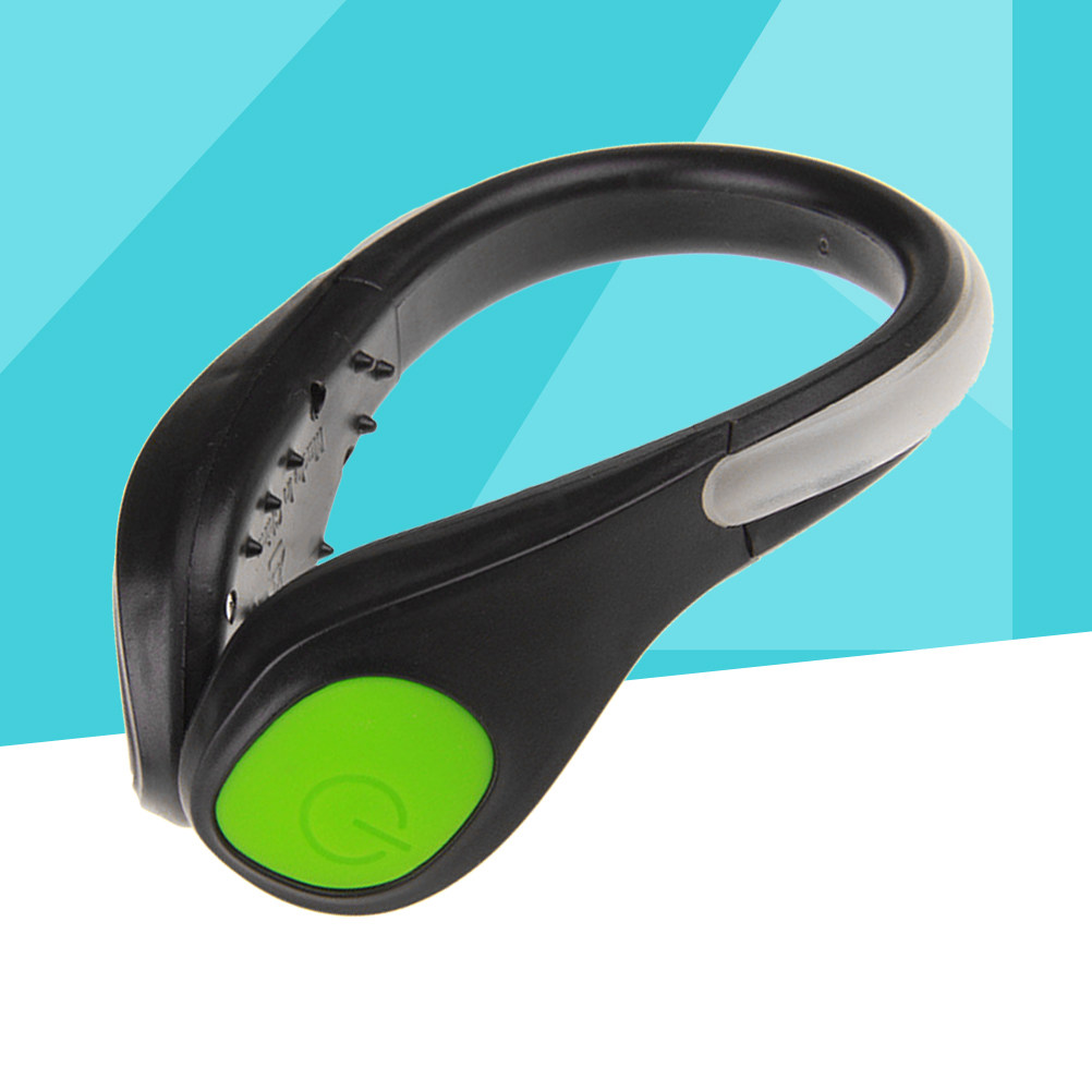 คลิปติดรองเท้า LED สีเขียว 1 ช - Running Gear Green บทวิจารณ์และราคา