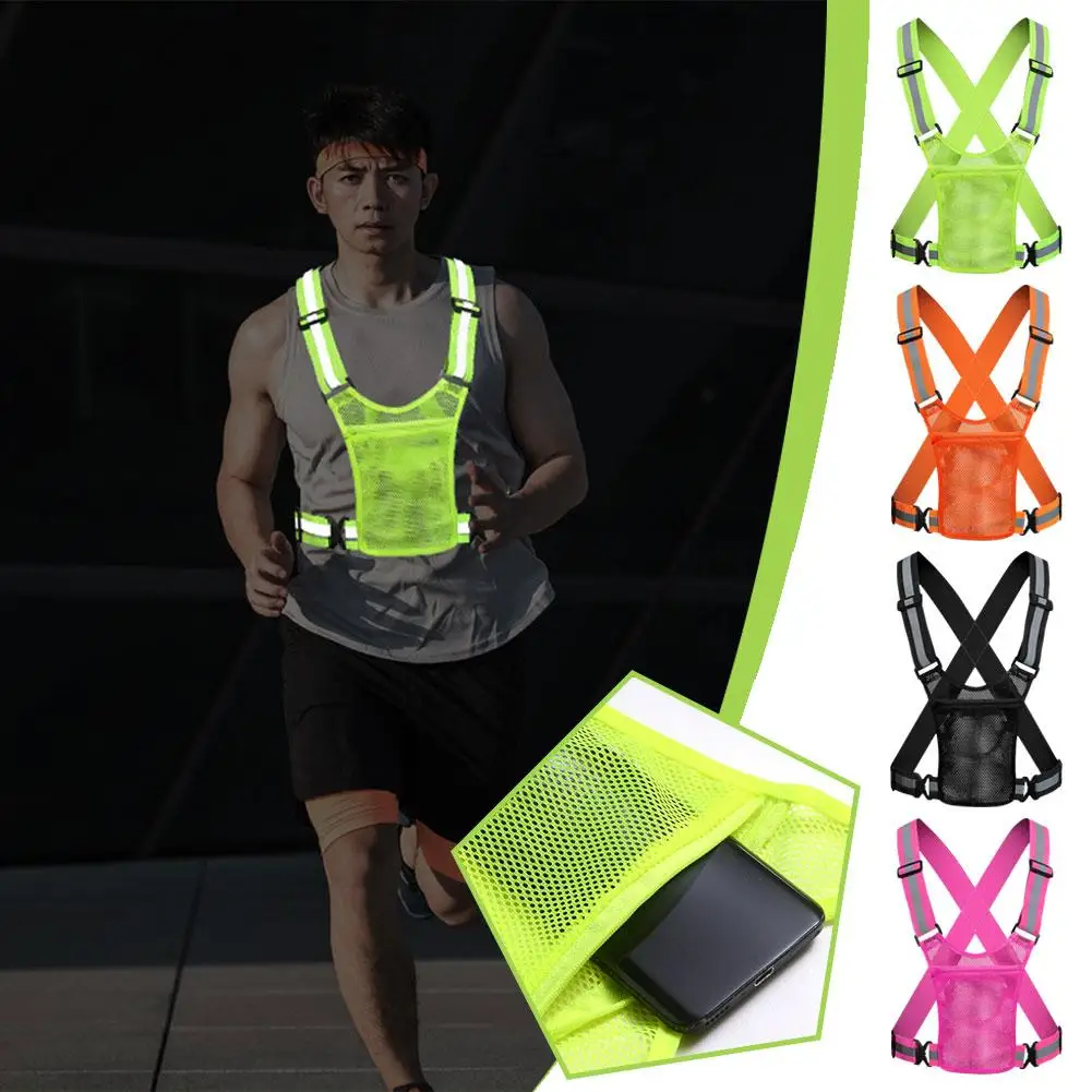 เสื้อกั๊กสะท้อนแสงน้ำหนักเบา ป - Running Gear Reflective บทวิจารณ์และราคา