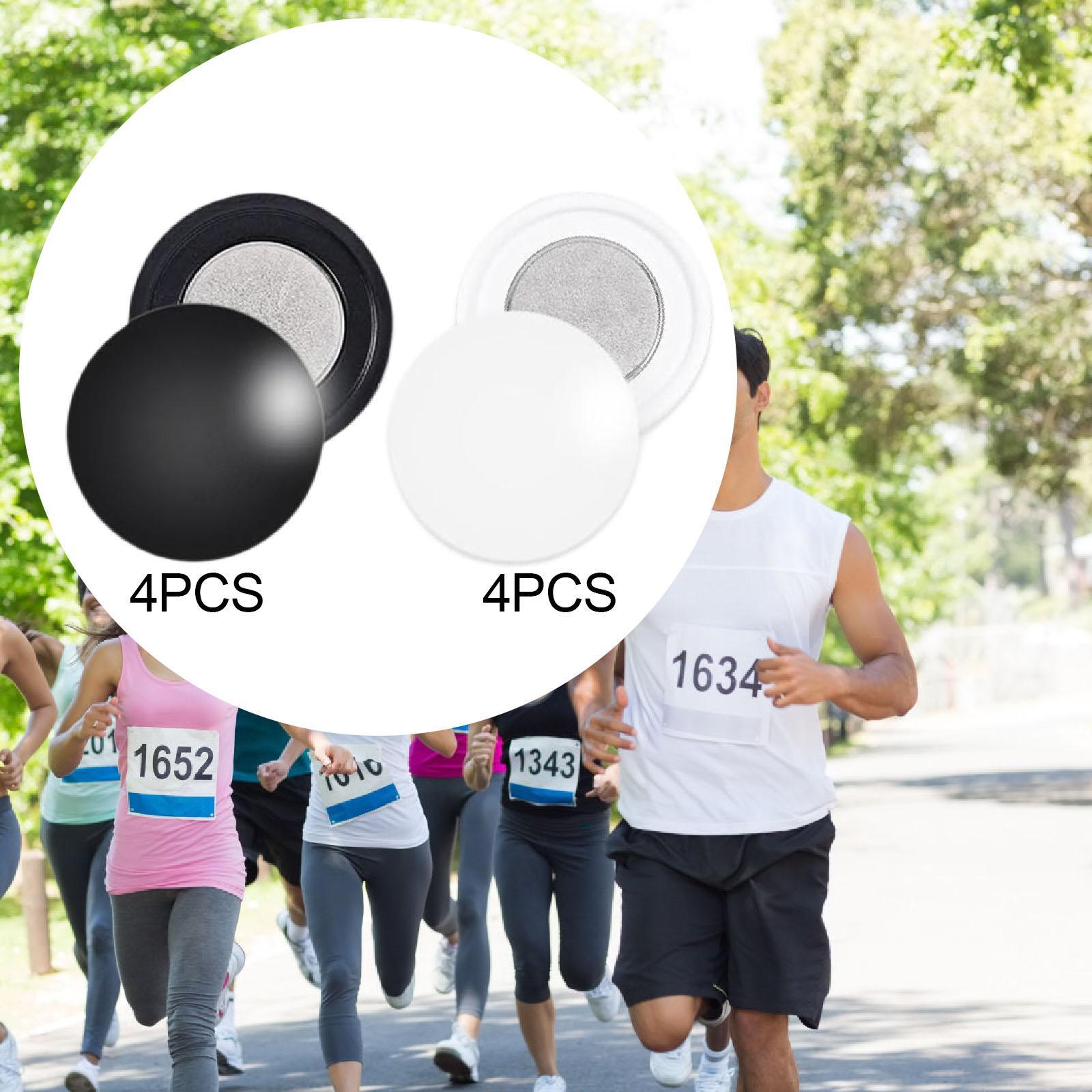 4 คู่ Magnetic Race Bib คลิปวิ - Running Gear Essential บทวิจารณ์และราคา