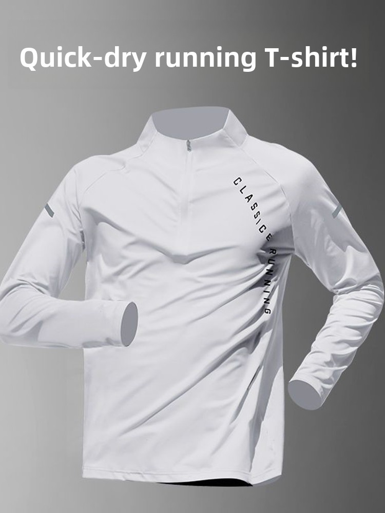 เสื้อยืดแขนยาวผู้ชาย แห้งเร็ว  - Running Gear Quick Dry บทวิจารณ์และราคา