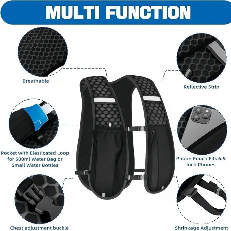 เสื้อกั๊กสำหรับวิ่งแบบเบาพิเศษ - Running Gear For Marathon บทวิจารณ์และราคา