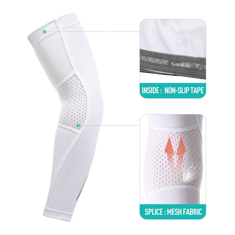 Santic กีฬาแขนบีบอัดแขนฤดูร้อน - Running Gear Essential บทวิจารณ์และราคา