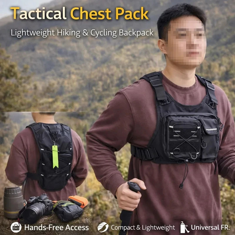 ​ กระเป๋าคาดอกแบบยุทธวิธีคุณภา - Running Gear Reflective บทวิจารณ์และราคา
