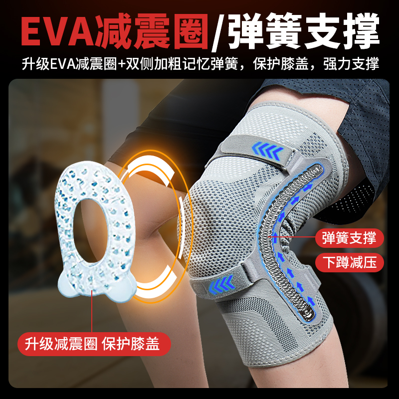 สนับเข่าสำหรับอาการบาดเจ็บที่เ - New Gear Running บทวิจารณ์และราคา