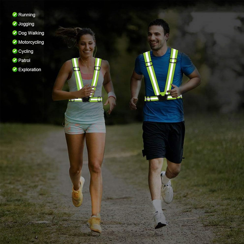 เสื้อกั๊กวิ่งกลางคืน 1 ชิ้น สะ - Running Gear Reflective บทวิจารณ์และราคา