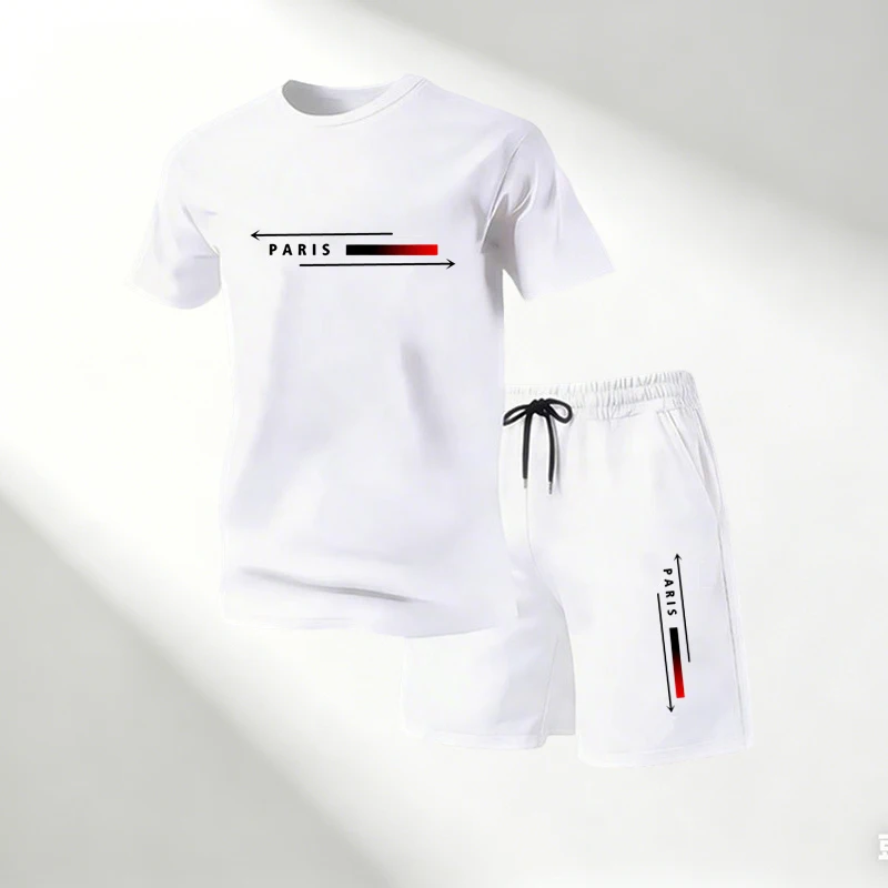 เสื้อยืดแขนสั้นผู้ชาย กางเกงขา - Running Gear Quick Dry บทวิจารณ์และราคา
