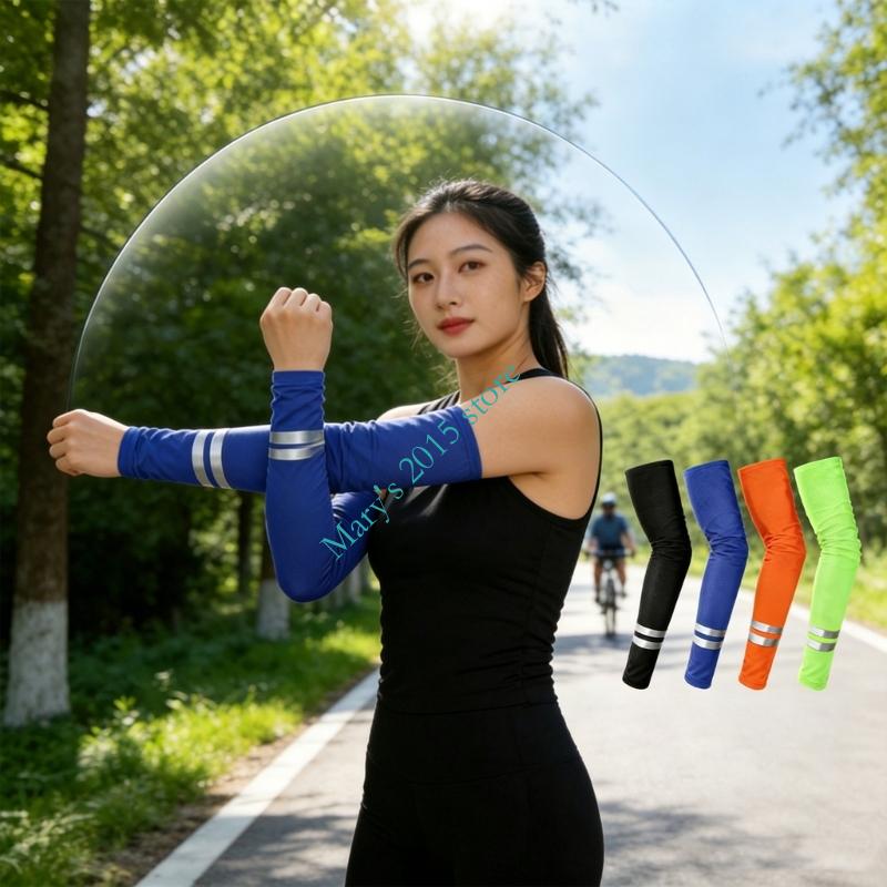 ปลอกแขนกันแดดสะท้อนแสงขนาด 45  - Running Gear Reflective บทวิจารณ์และราคา
