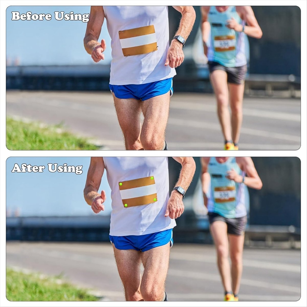 ABJX คลิปหนีบหมายเลขสำหรับวิ่ง - Running Gear For Marathon บทวิจารณ์และราคา