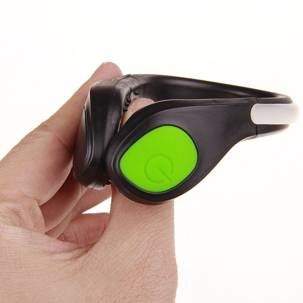 คลิปหนีบรองเท้า LED สีเขียว 1  - Running Gear Green บทวิจารณ์และราคา